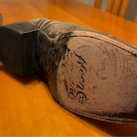 Moonshine Spirit by Brad Paisley Black Distressed Cowboy Boots from Boot Barn - Picture 6 of 7